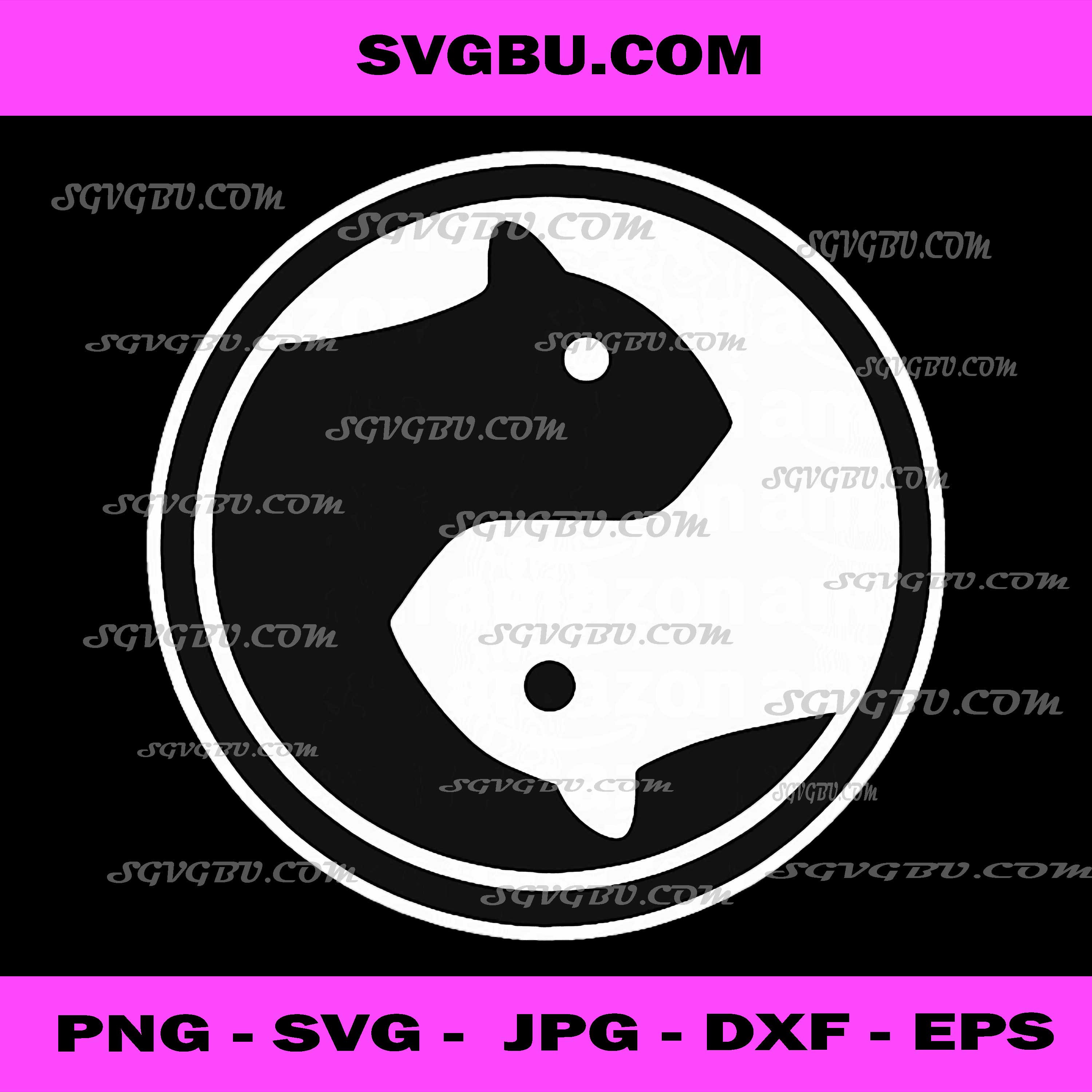 Squirrel Head Yin Yang PNG, Yin and Yang PNG