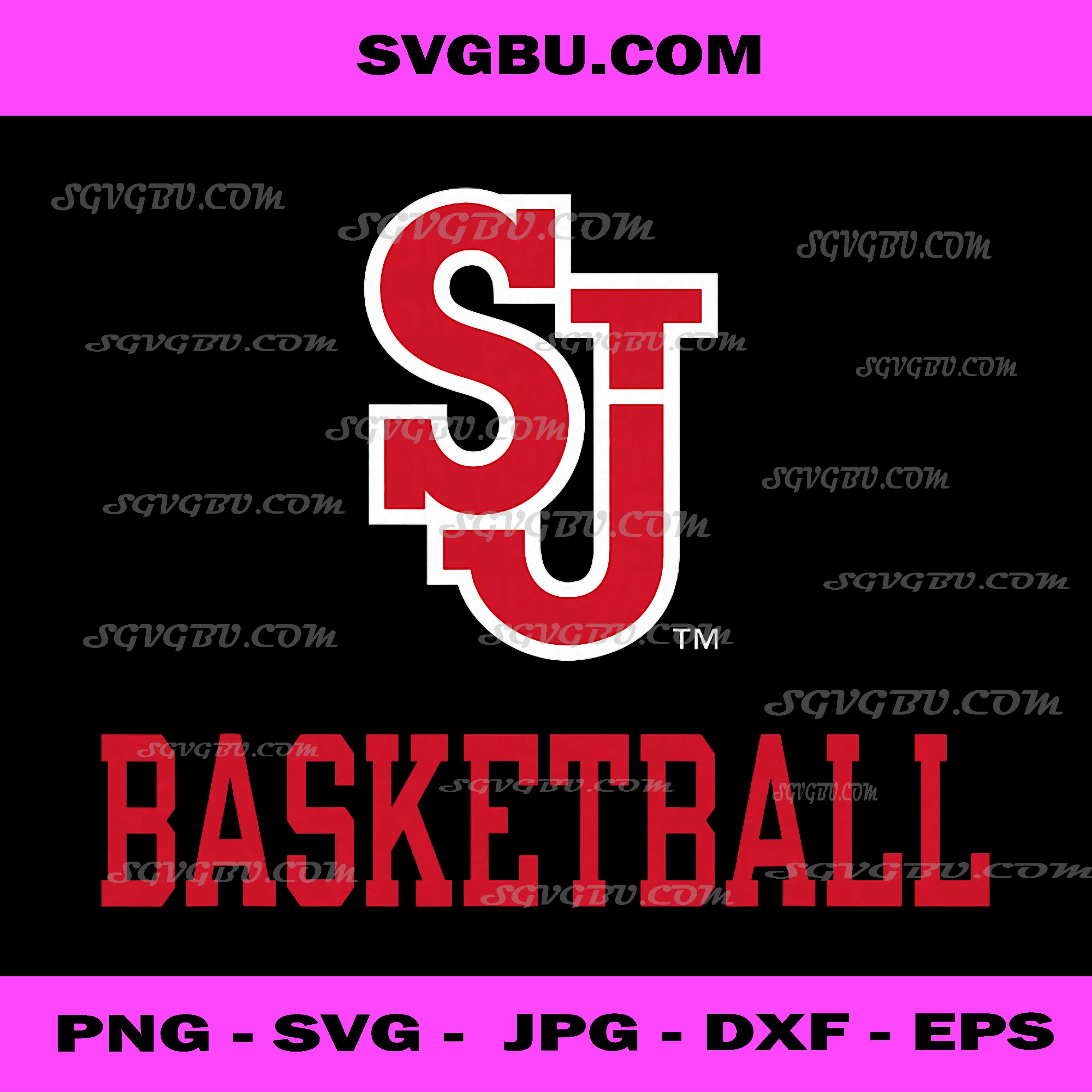 St Johns Basketball PNG, Red Storm University PNG, SJU College Sports PNG