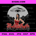 The Sims Bella Goth UFO Video Game Art PNG, Retro Gaming PNG