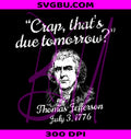 Thomas Jefferson 1776 PNG, USA History Patriotic PNG, 4th Of July PNG