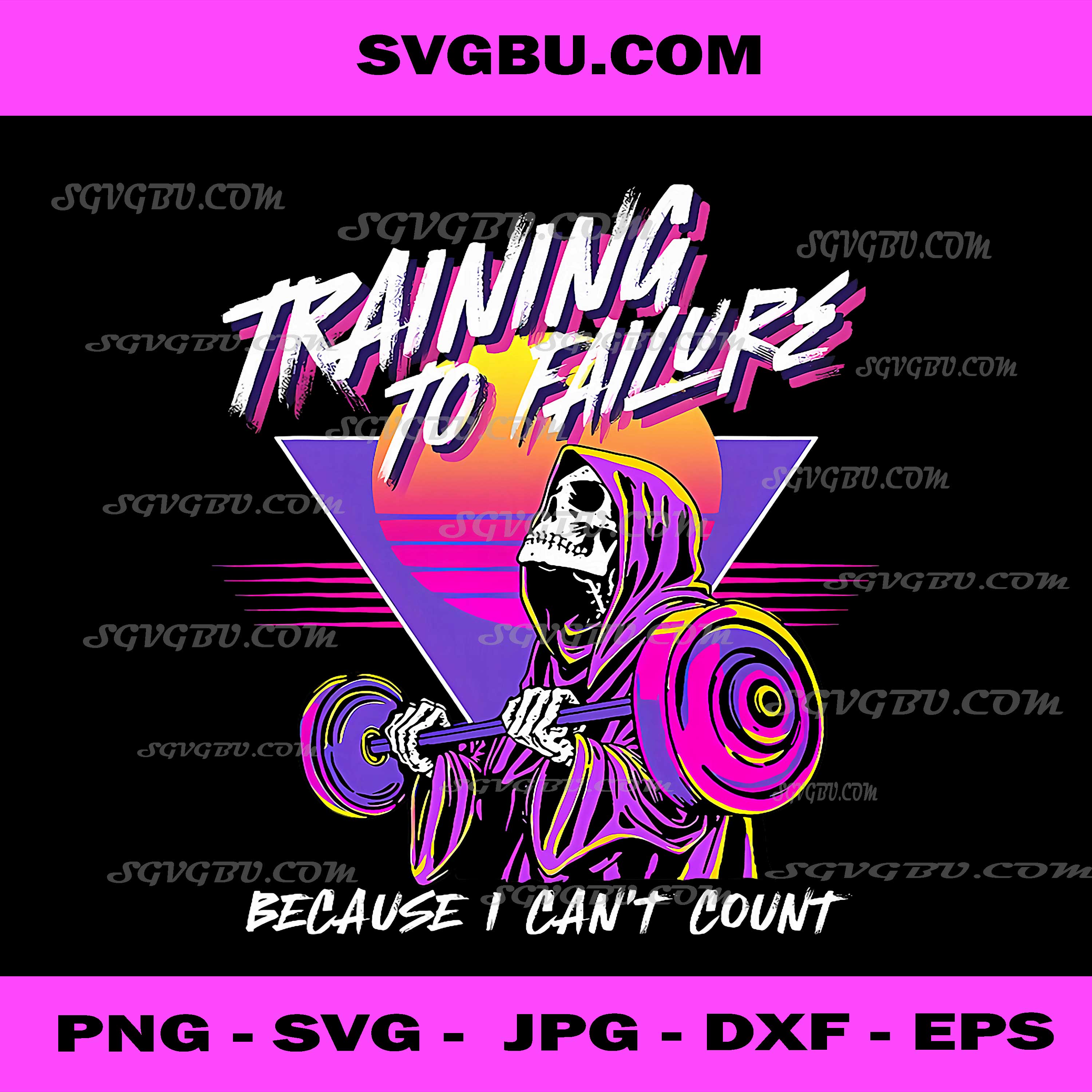 Training To Failure PNG, Cant Count Gym PNG, Skeleton Weightlifting PNG
