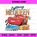 Lightning McQueen PNG, Disney Cars Fan Art PNG, Fast Race Car PNG