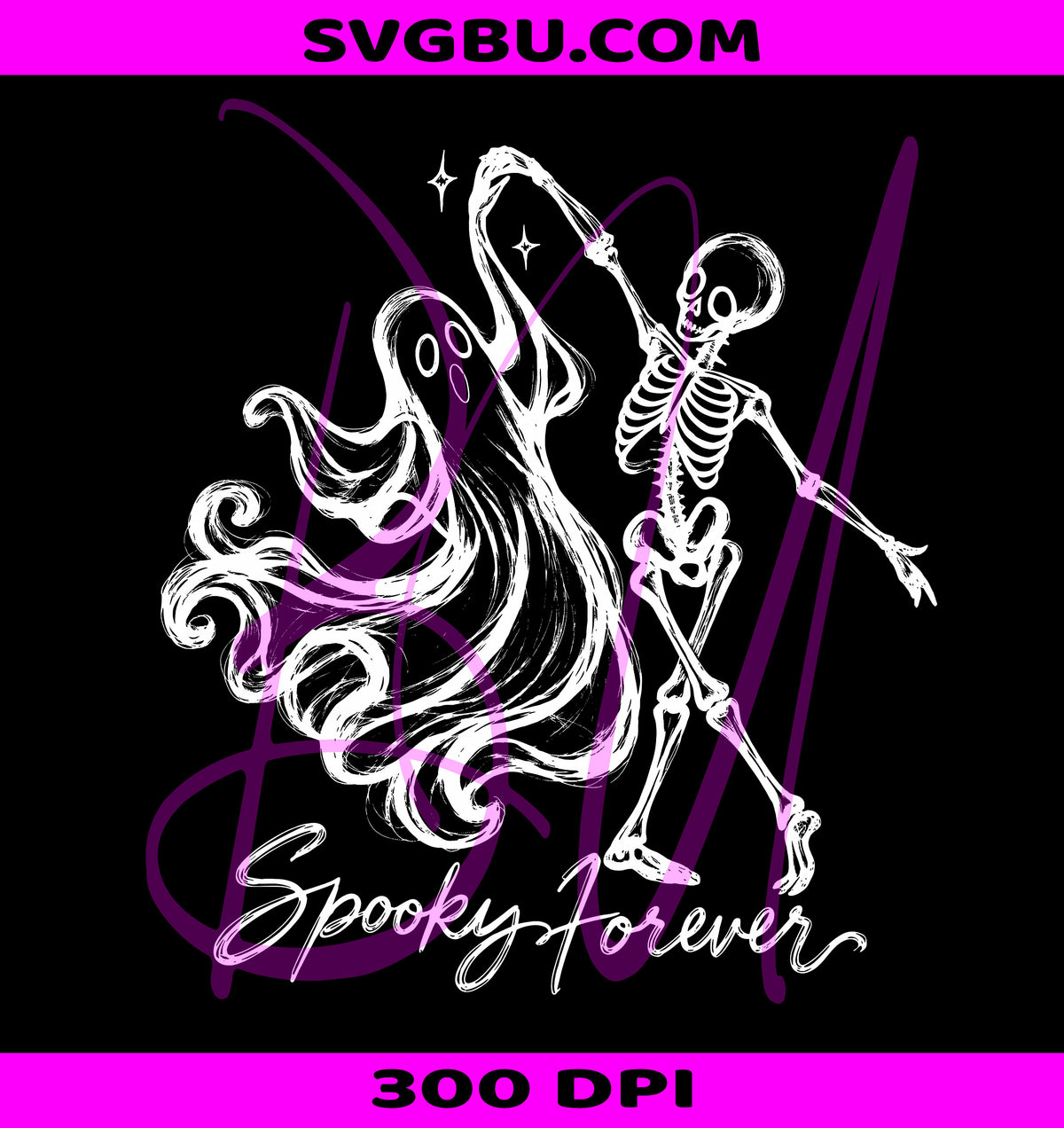 Dancing Skeleton PNG, Vintage Halloween Ghost PNG, Coquette Bow Ghost PNG