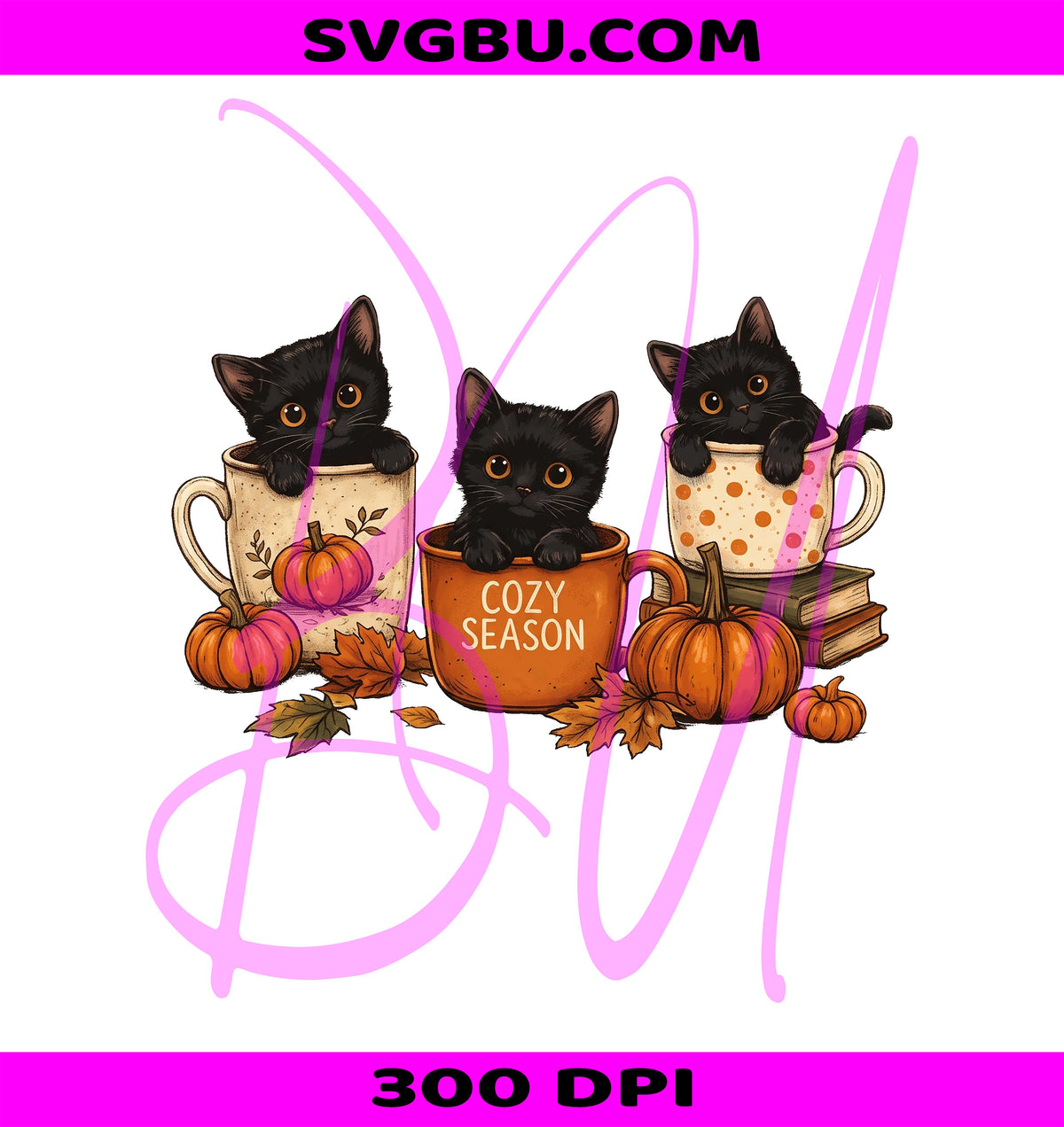 Comfort Colors Black Cat PNG, Fall Vibes Pumpkin PNG, Spooky Season Cat PNG