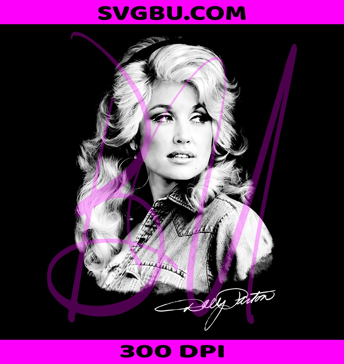 Dolly Parton PNG, Memory Of Dolly PNG, Retro Country Music PNG
