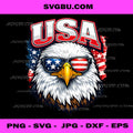 USA America Patriotic Eagle Graphic PNG, Freedom Pride Design PNG