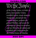We The People PNG, US Constitution PNG, Constitution Preamble PNG