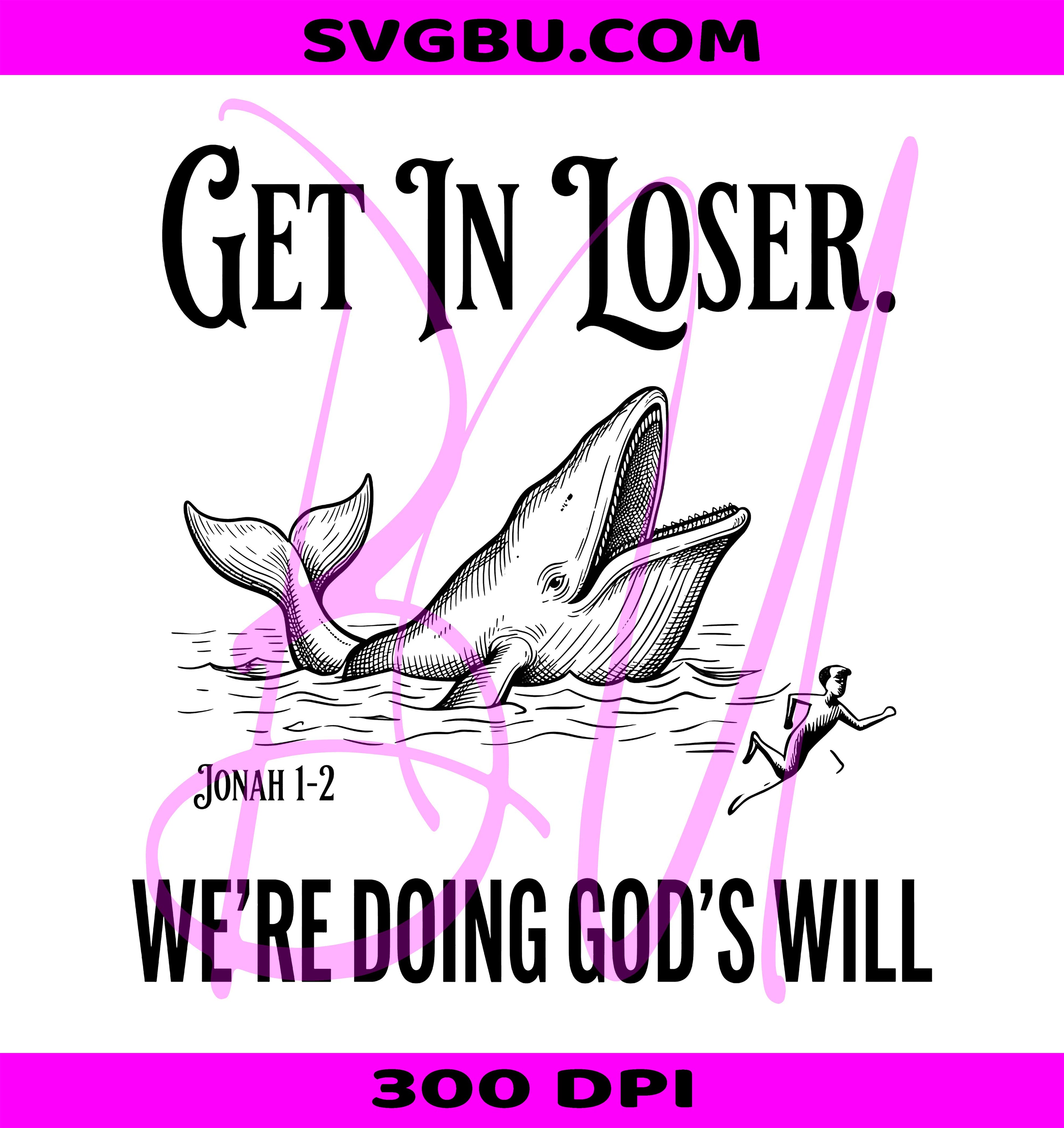 Gods Will PNG, Jonah Whale PNG, Bible Verse PNG