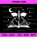 Basgiath War College PNG, Fourth Wing PNG, Dragon Rider PNG, Iron Flame PNG