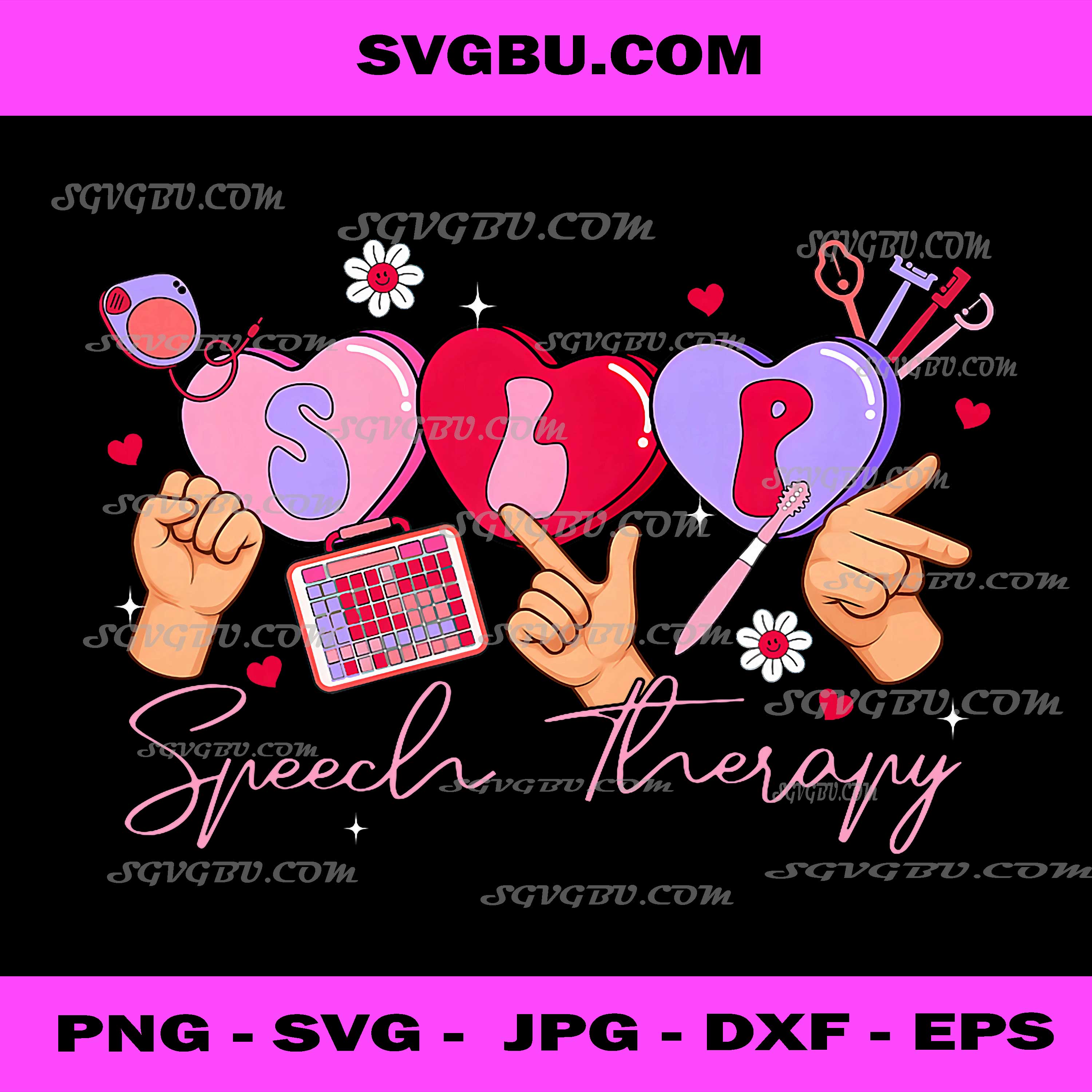Valentine SLP Speech Language Pathologist PNG