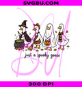 Comfort Colors Goose PNG, Just A Spooky Goose PNG, Skeleton Goose PNG