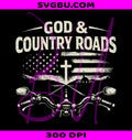 God Country PNG, Christian Biker PNG, Faith Motorcycle PNG