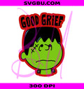 Franken Brown Halloween PNG, Spooky Charlie Peanuts PNG, Retro Pumpkin PNG