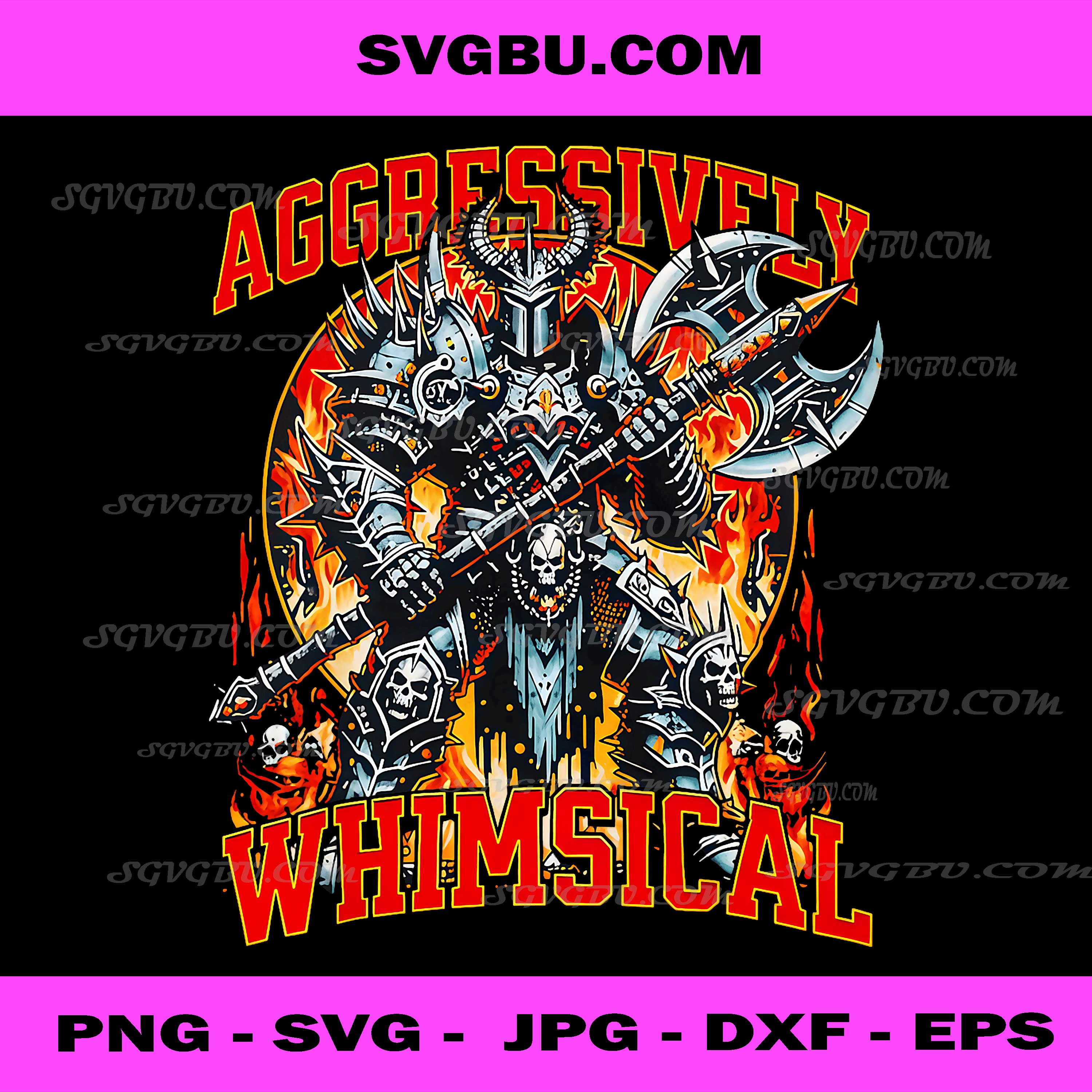 Aggressively Whimsical PNG, Dark Fantasy Warrior Battle Design PNG