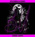 Dark Witch PNG, Gothic Moon PNG, Vintage Spooky Witch PNG