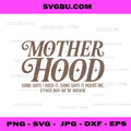 Retro Motherhood We’re Rockin’ PNG, Cursive Mom Quote PNG