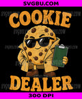 Cookie Dealer Cookie Seller, Baker Crew Baking Humor Design PNG