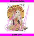 Freak In The Sheets PNG, Funny Ghost PNG, Adult Humor Halloween PNG