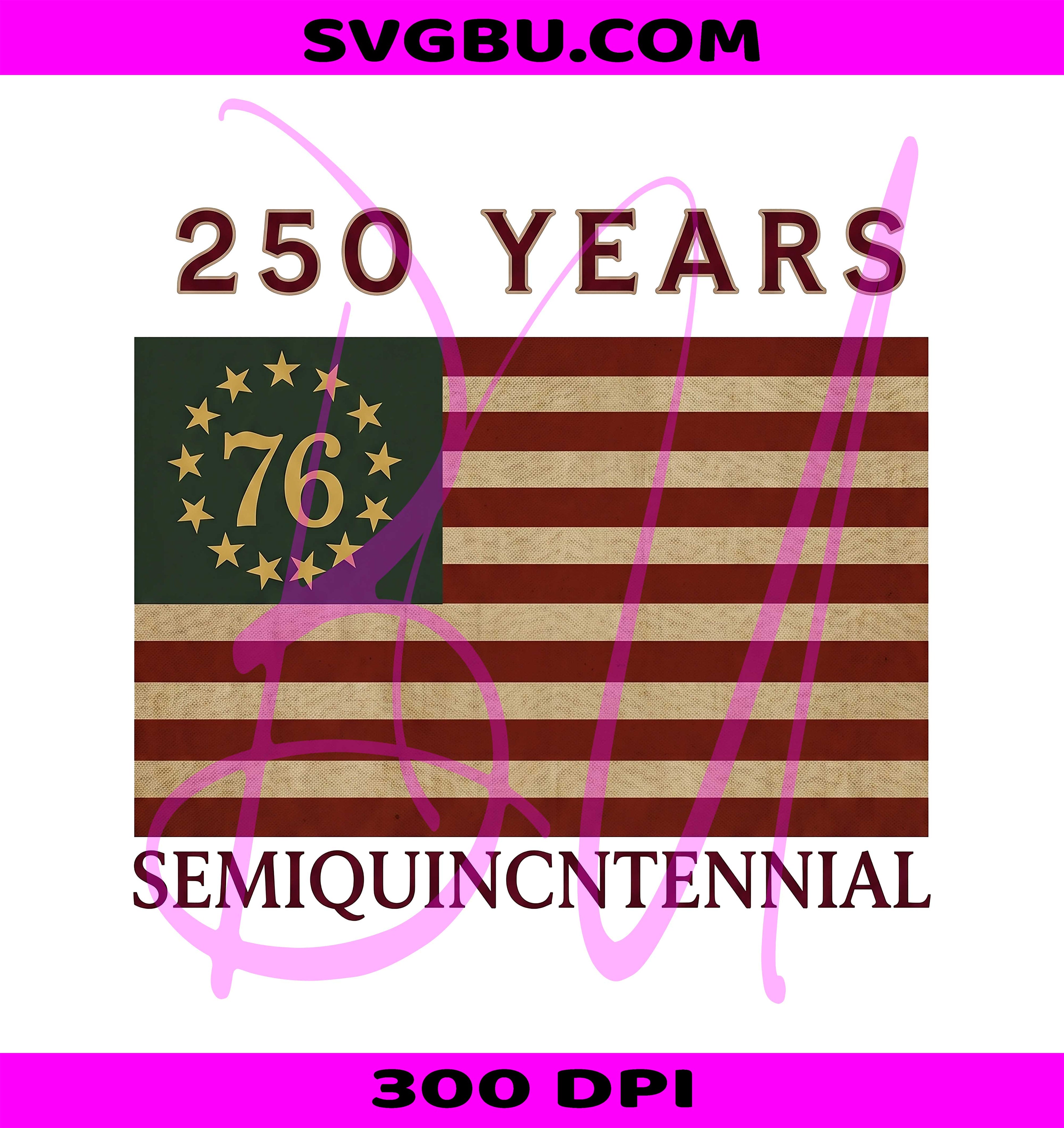 America 250 Years Semiquincentennial PNG, Bennington Flag PNG