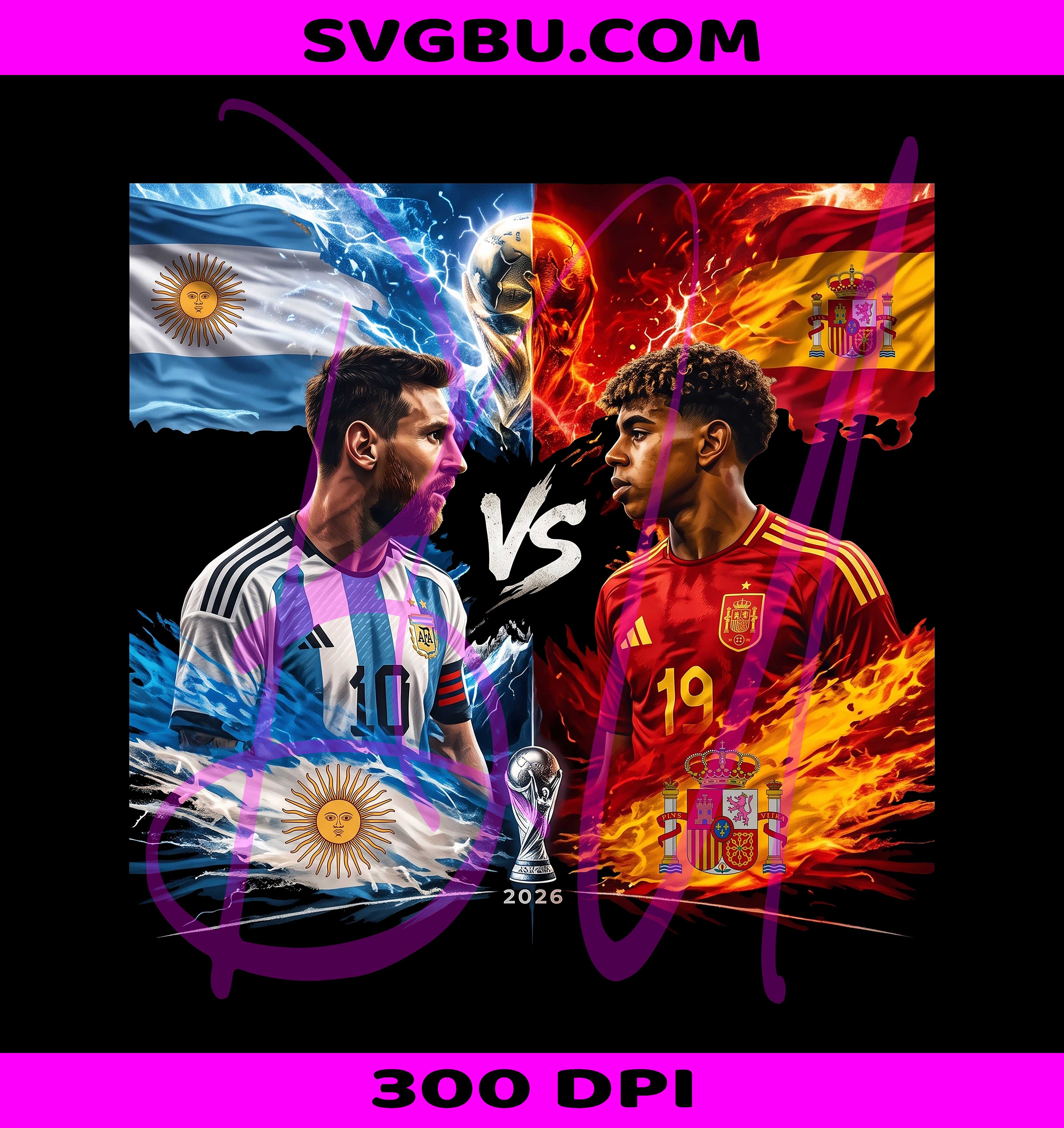 Spain World Champions PNG, Argentina Vs Spain Final PNG, World Cup 2026 PNG