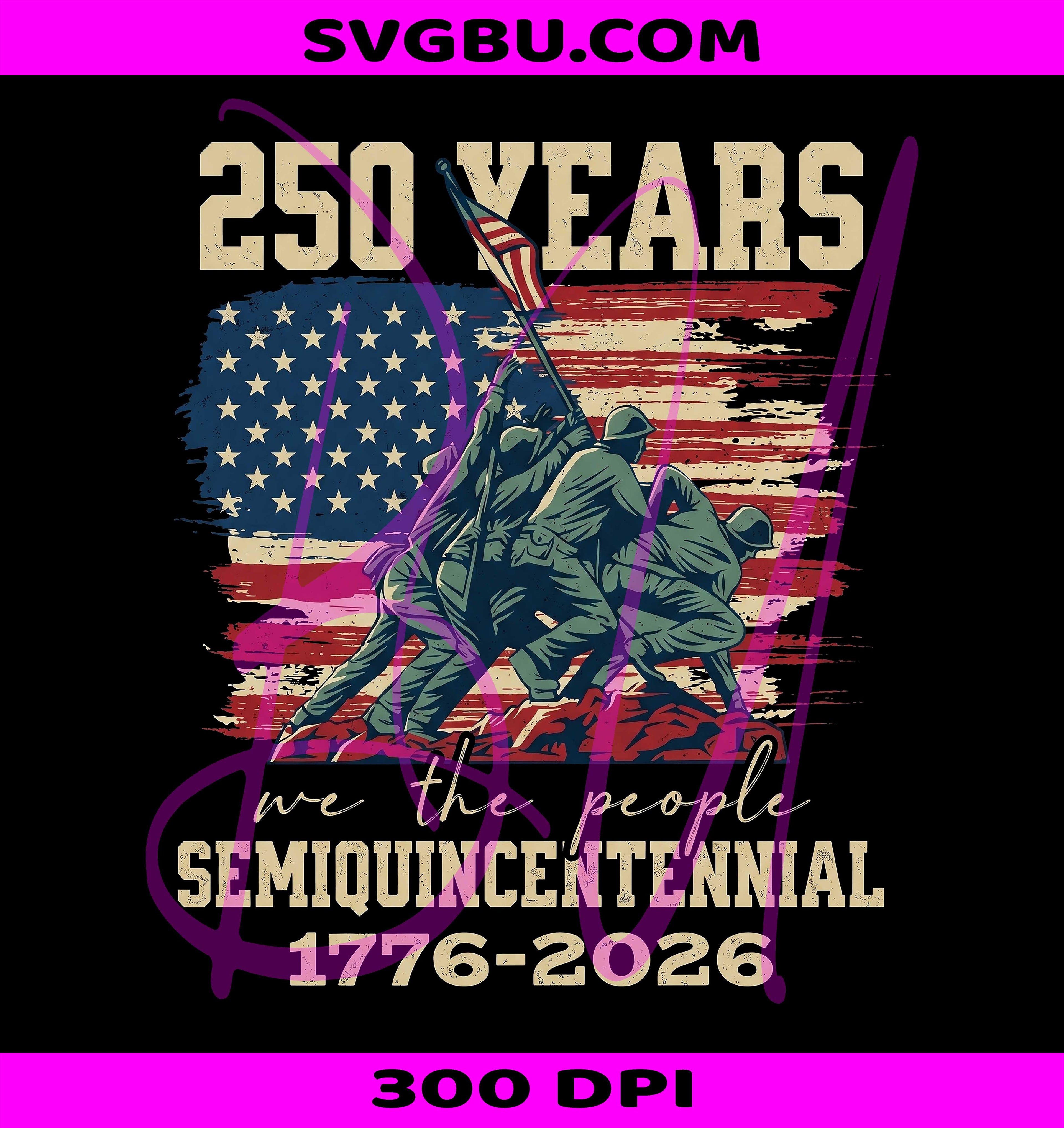 America 250th Anniversary PNG, Patriot 1776 2026 PNG, US Semiquincentennial PNG