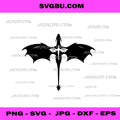 Basgiath War College PNG, Fourth Wing PNG, Dragon Rider PNG, Iron Flame PNG