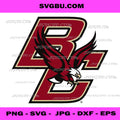Boston College Eagles Icon PNG, College Sports Logo PNG, White Mascot Art PNG