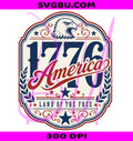 1776 America PNG, Bald Eagle PNG, Land Of The Free PNG
