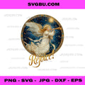 Christmas Angel with Trumpet PNG, Rejoice! Holy Night PNG