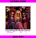 Funny Doll Face PNG, Spooky Hocus Pocus PNG, Cute Halloween Humor PNG
