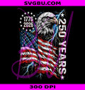 American Flag PNG, USA 250 PNG, America Anniversary PNG