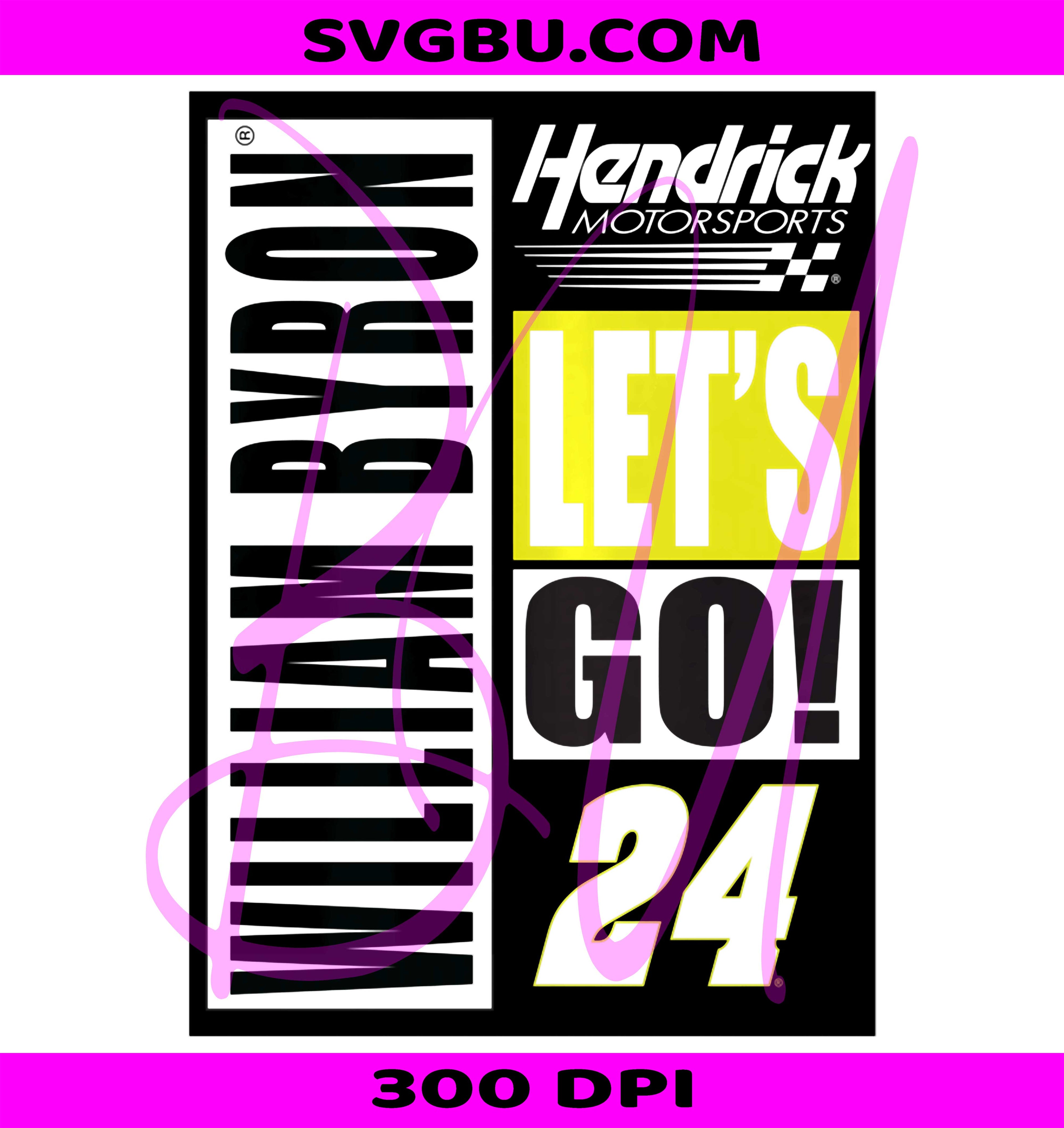 William Byron Hendrick Motorsports PNG, Licensed White Comfort Colors PNG