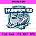 New Jersey Humpbacks Sports Logo PNG, Mascot Whale Esports Art PNG
