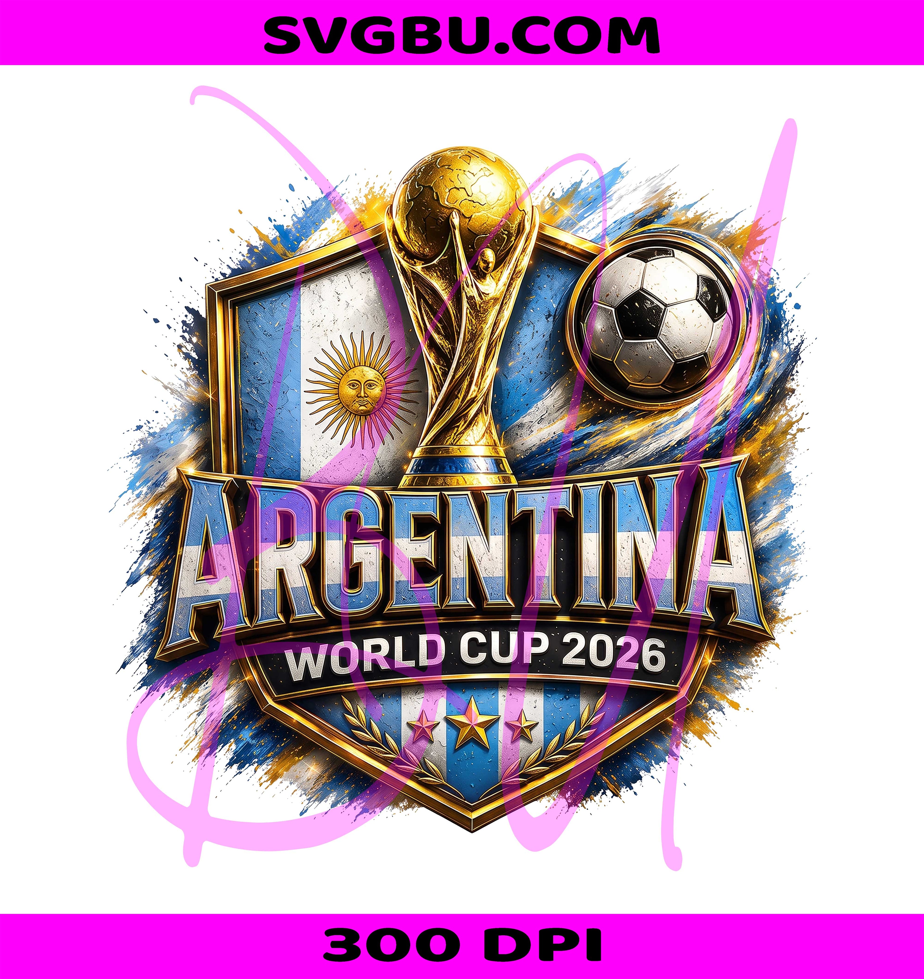 Argentina Soccer 2026 PNG, World Cup Champion PNG, Argentina Fan PNG