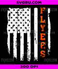Flyers Vintage USA Flag PNG, American Patriot Graphic PNG