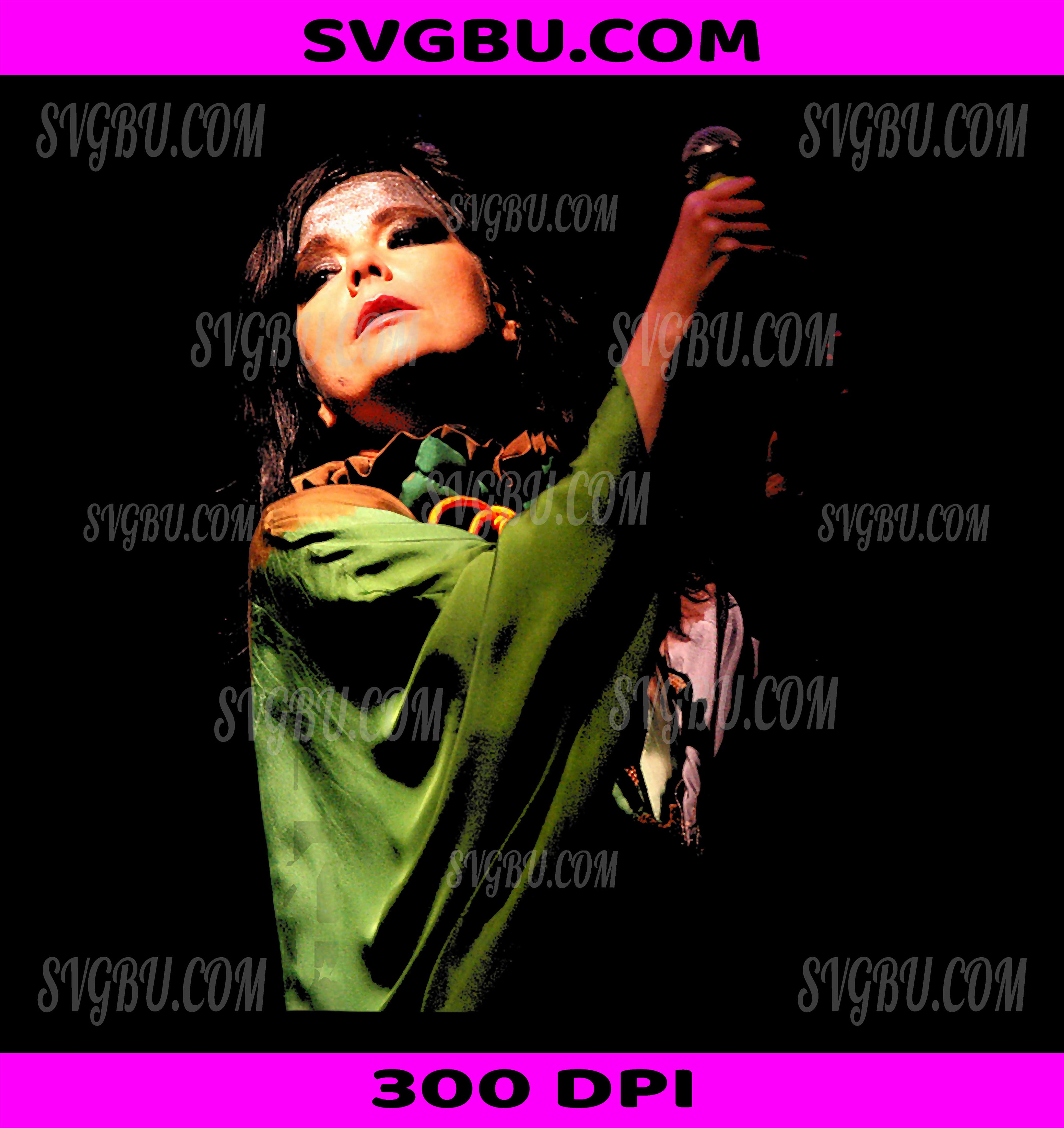 Bjork Volta Earth Intruders PNG, Live Glastonbury 2007 PNG