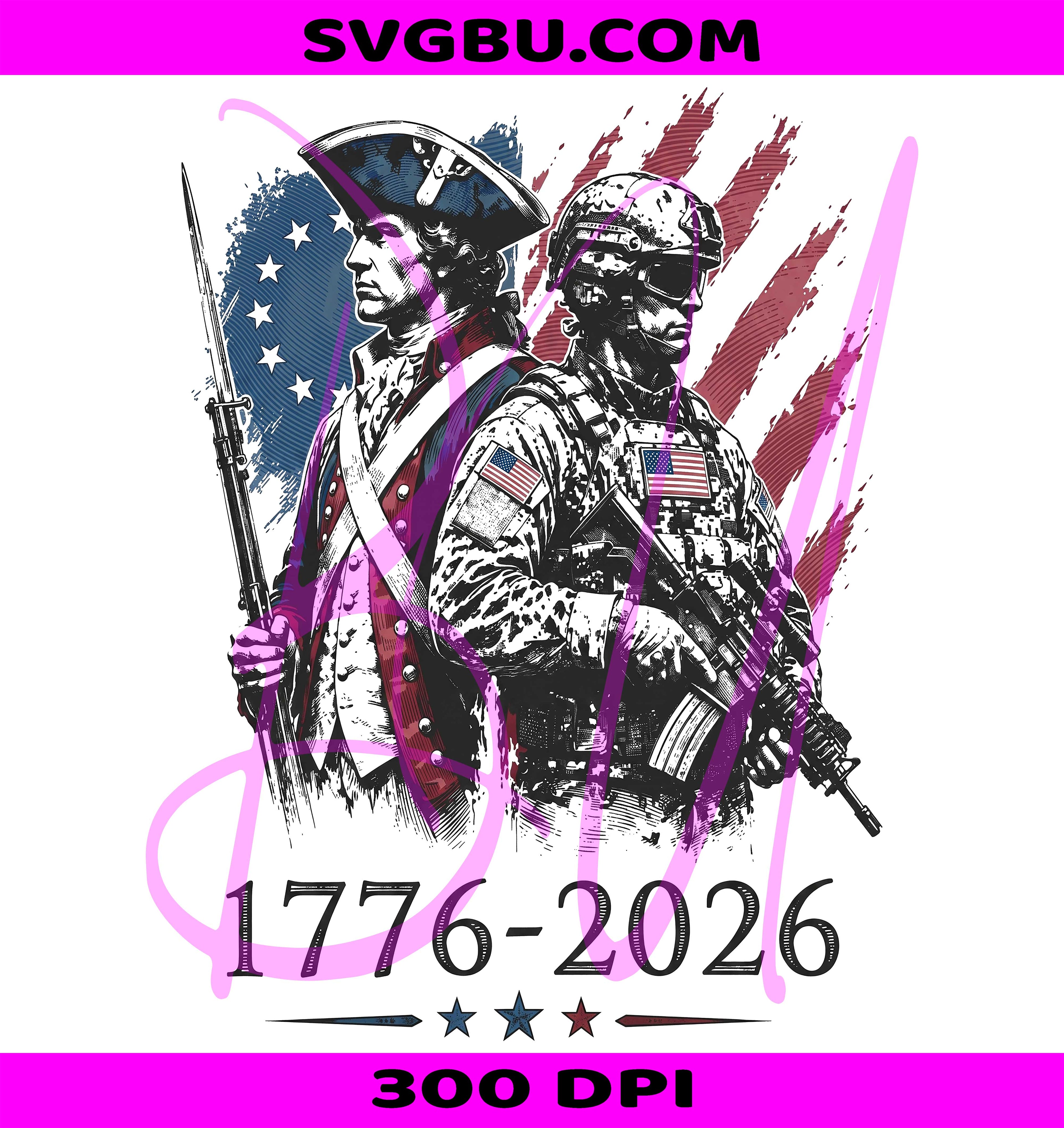 1776 2026 PNG, American Soldier PNG, Patriotic Flag PNG