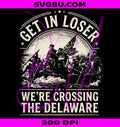 Crossing Delaware PNG, Get In Loser PNG, George Washington PNG