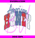 American Honey PNG, Patriotic Honey PNG, 4th Of July Honey PNG