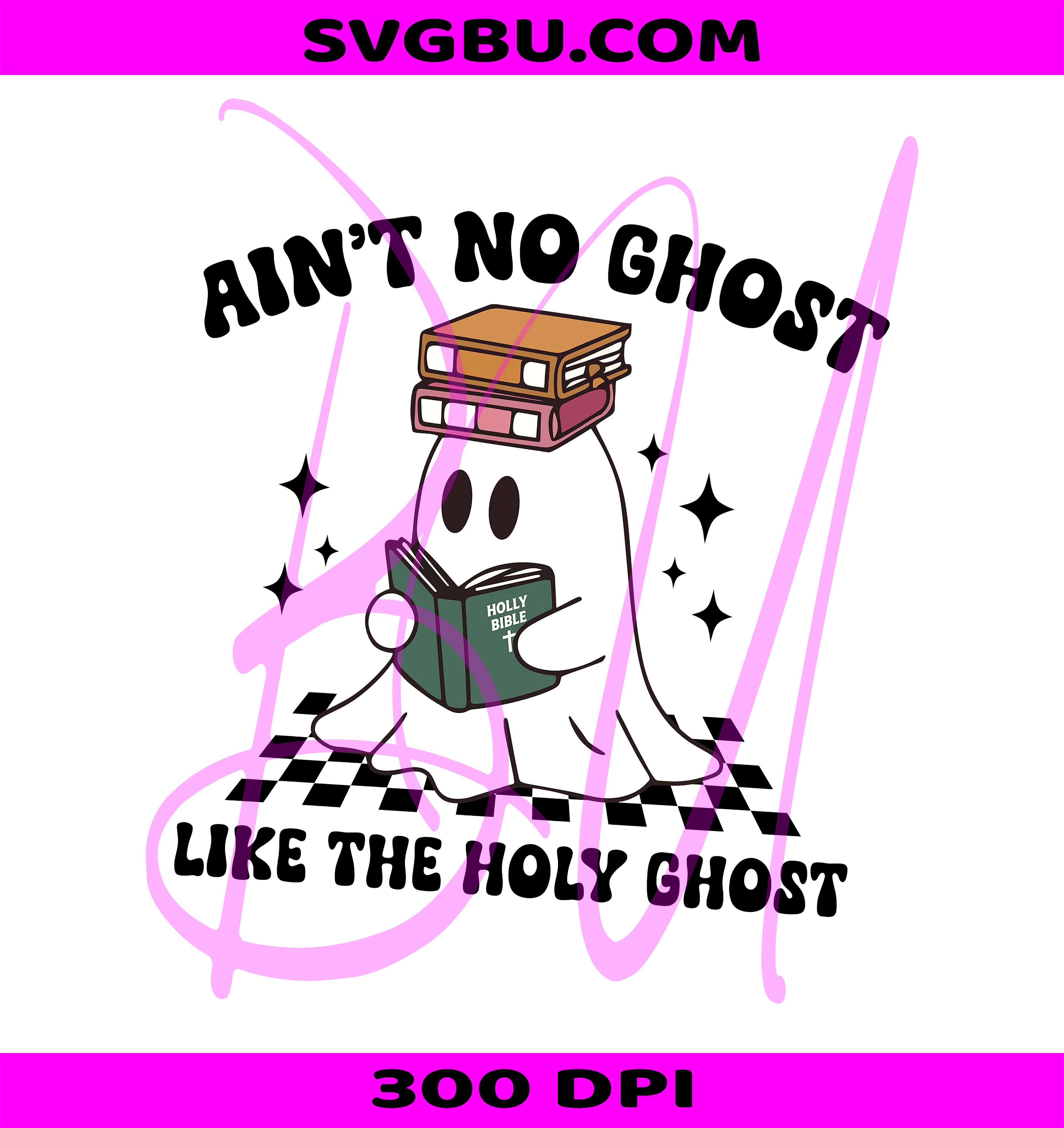 Funny Christian PNG, Cute Ghost Faith PNG, Religious Halloween PNG