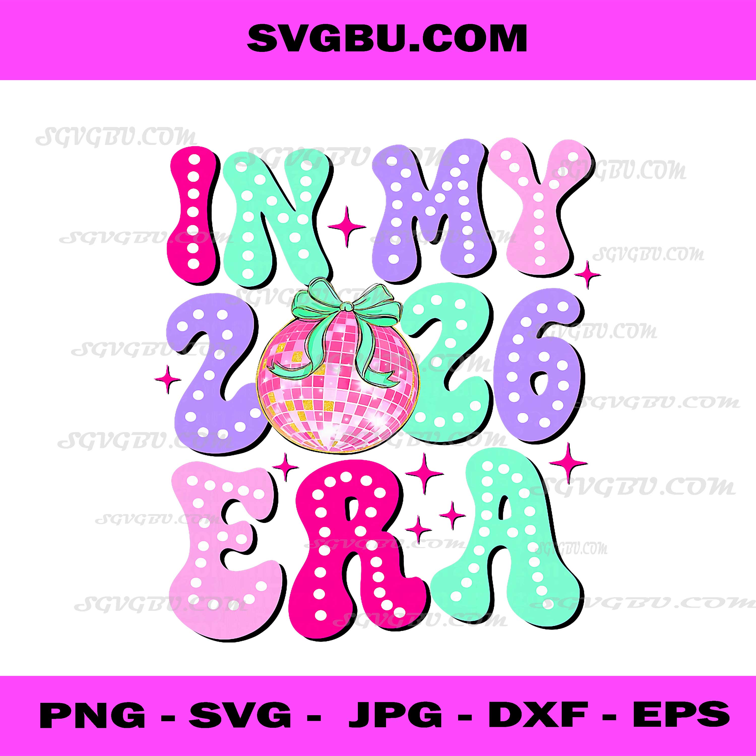 In My 2026 Era PNG, Happy New Year 2026 Party PNG