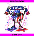 American Flag Soccer PNG, Soccer Drip PNG, World Cup 2026 PNG