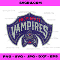 Providence Vampires Sports Logo PNG, Mascot Bat Esports Art PNG