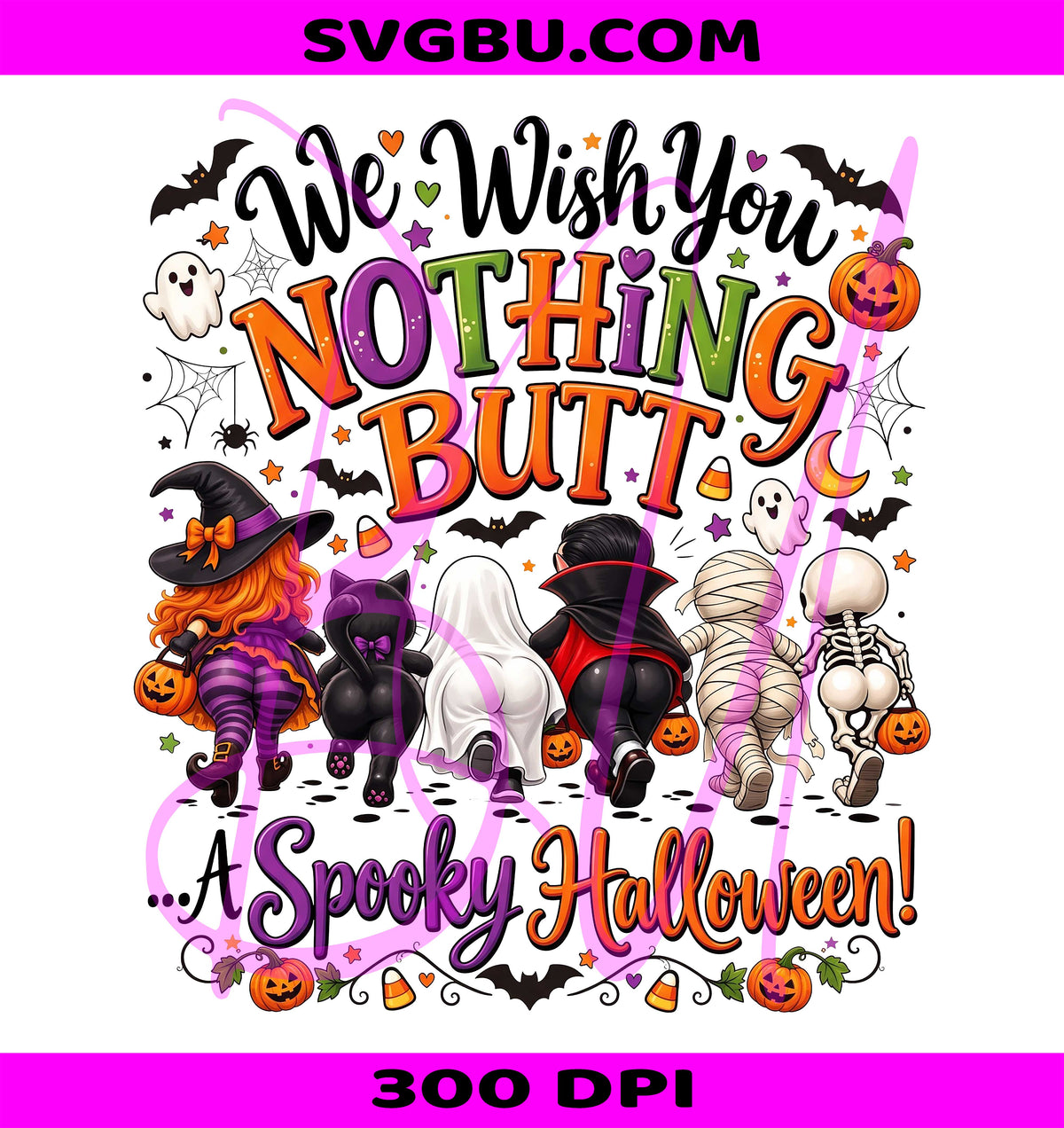 Funny Halloween Ghost PNG, Skeleton PNG, Spooky Halloween PNG