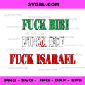 Free Palestine, Support Gaza Anti IDF Protest Quote PNG