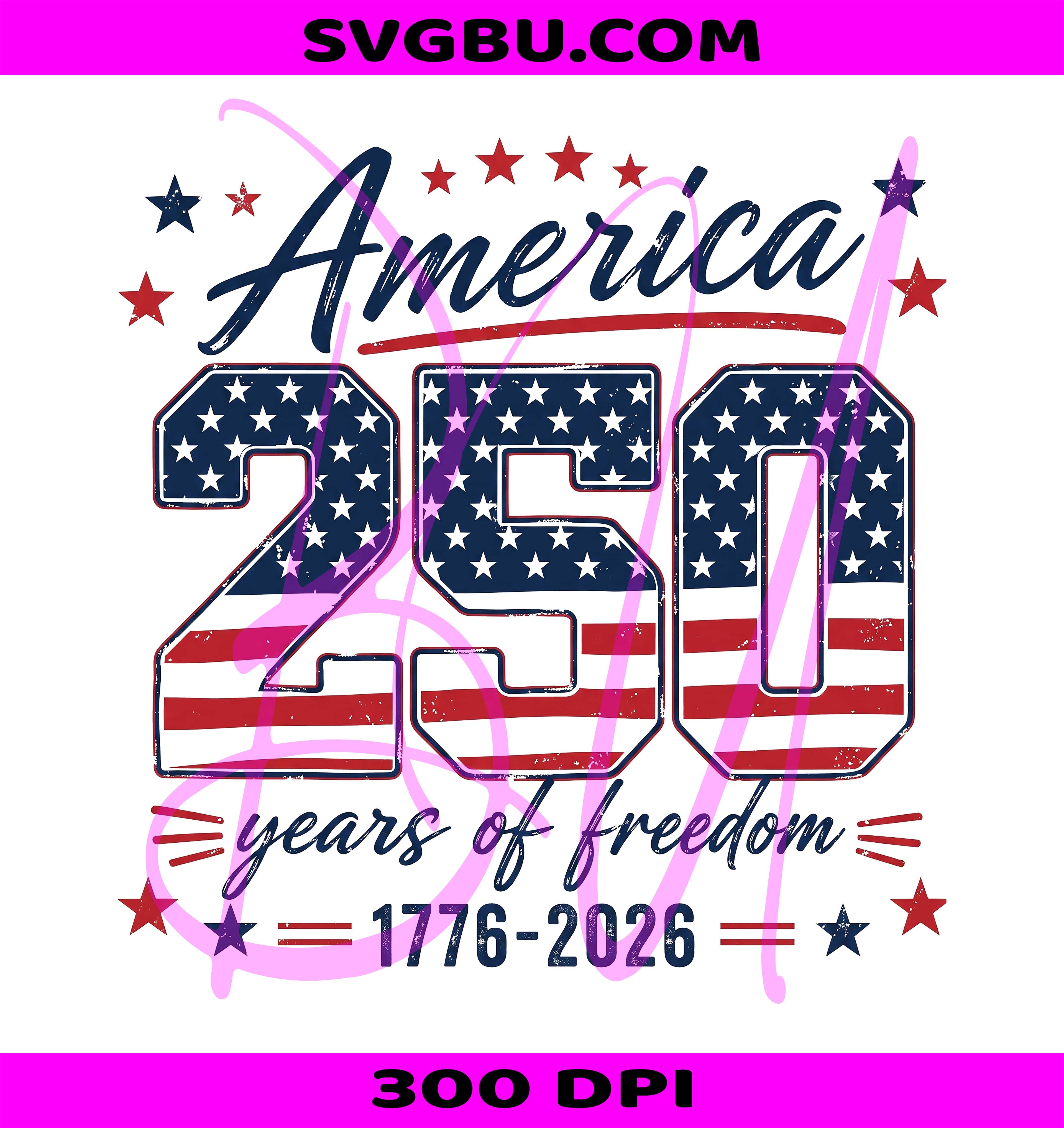 America 250 PNG, USA 1776 2026 PNG, 4th Of July America PNG
