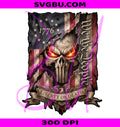 We The People Liberty Or Death PNG, Punisher Skull Betsy Ross Flag PNG