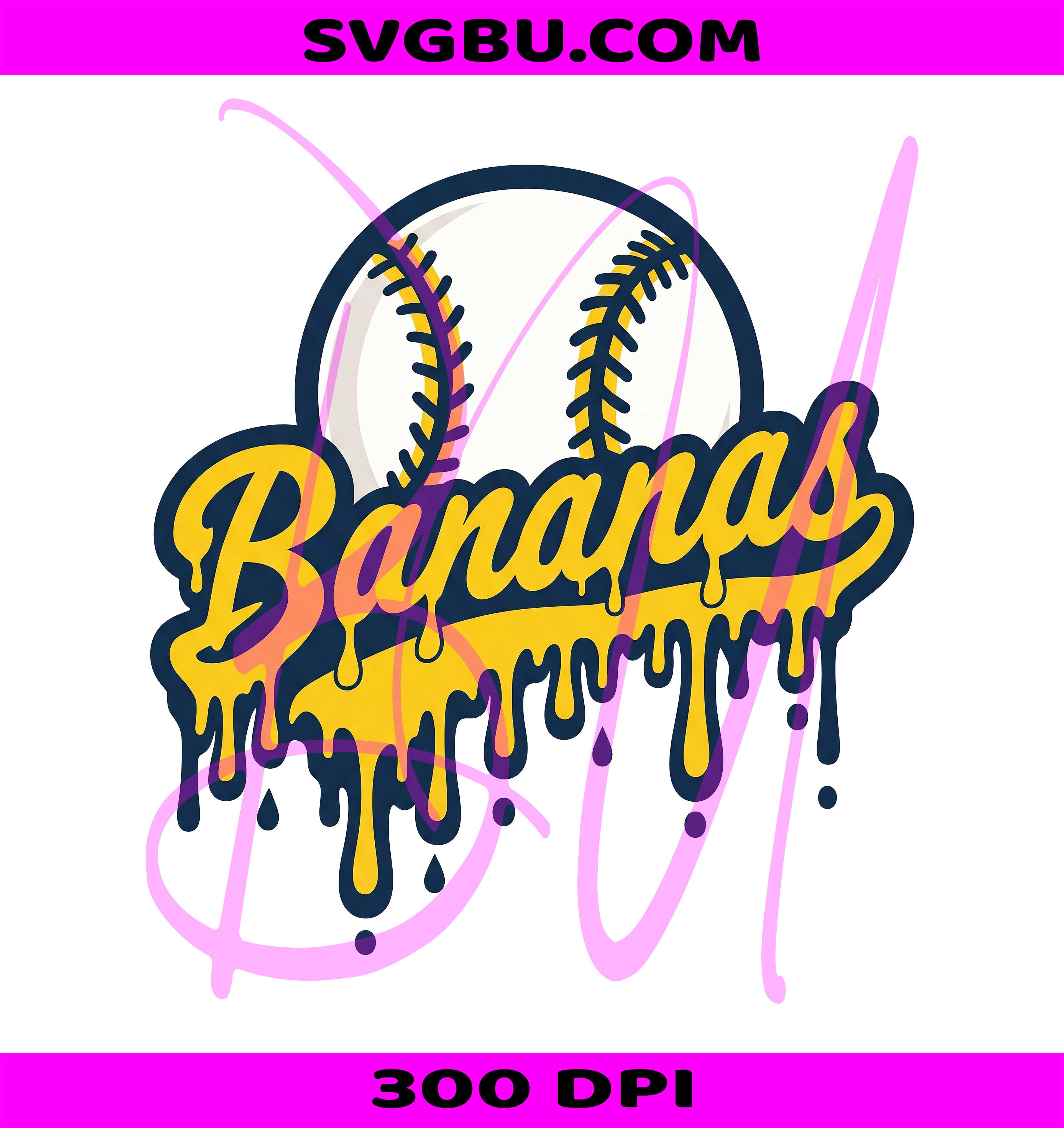 Hip Hop Banana PNG, Banana Mascot PNG, Baseball Banana PNG