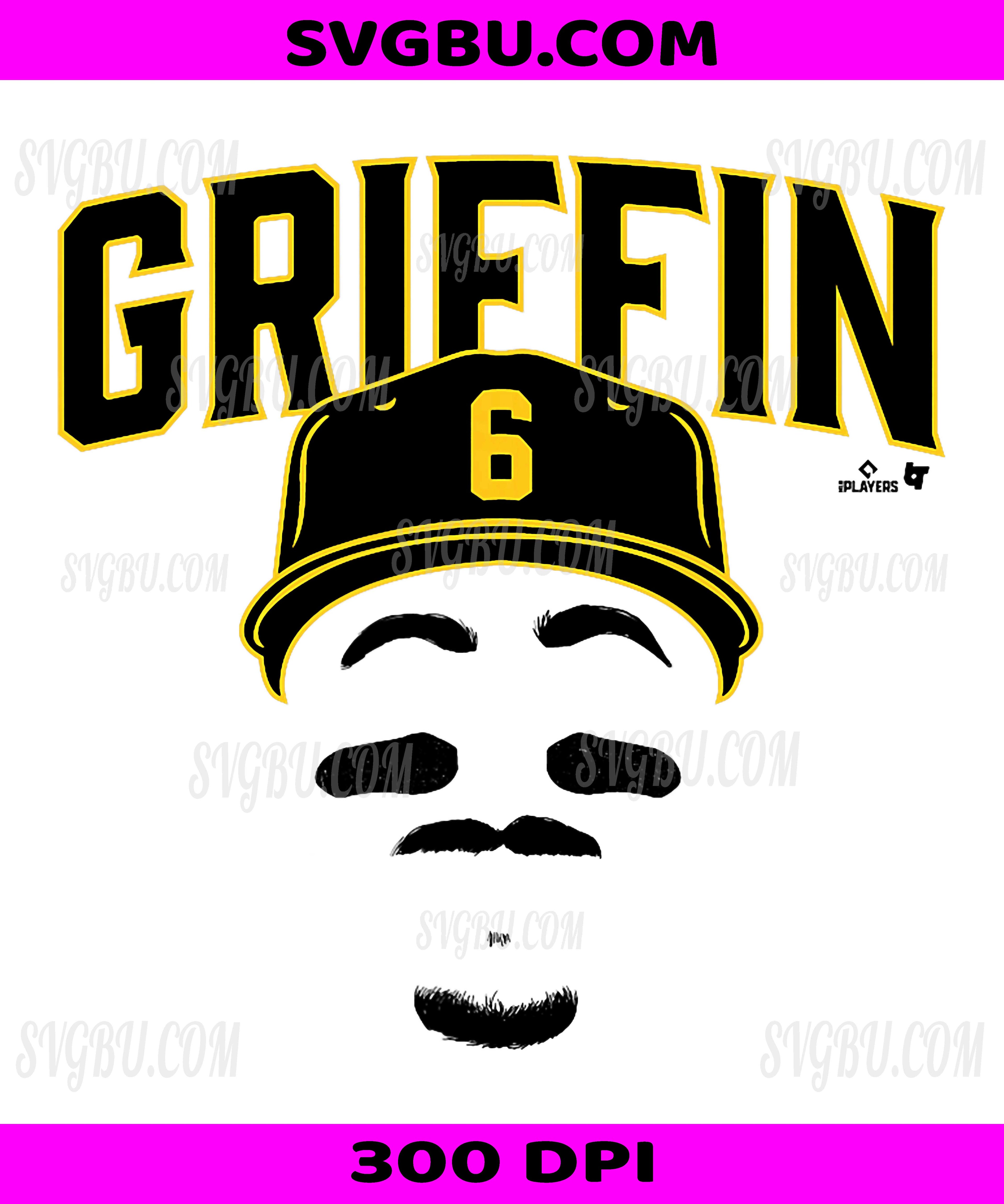Konnor Griffin Blank Face Pittsburgh Baseball PNG, Retro Sports Design