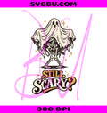 Ghost Skeleton PNG, Spooky Typography PNG, Vintage Halloween PNG